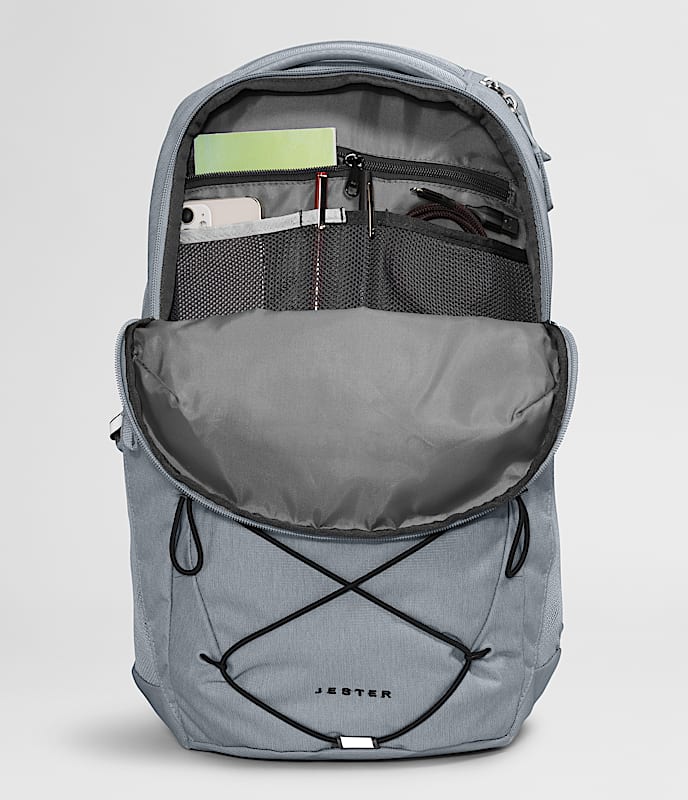 Jester Backpack  28L TNF Mid Grey Dark HeatherTNF Black DETAIL1