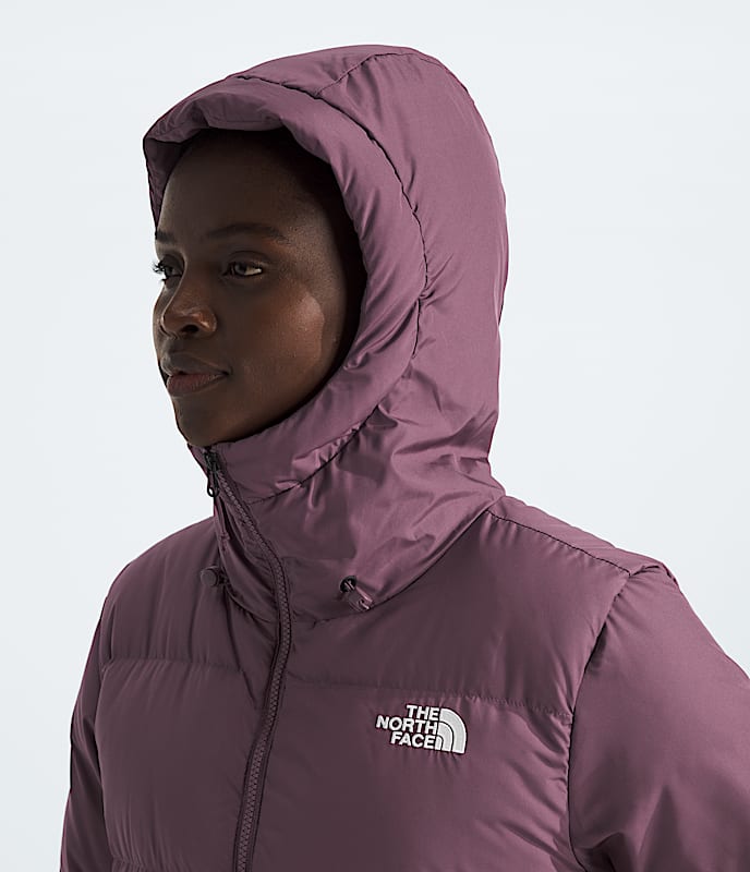 Womens Triple C Parka TNF MODELHOOD2