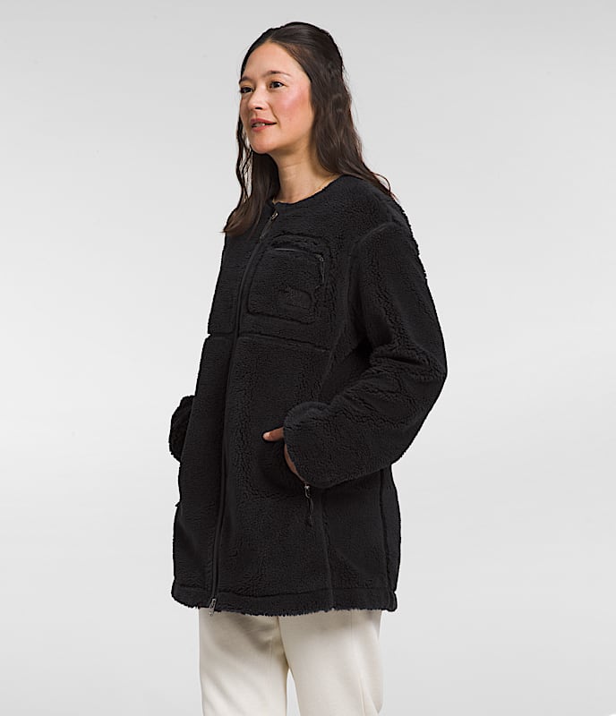 Womens Extreme Pile Coat TNF MODEL34