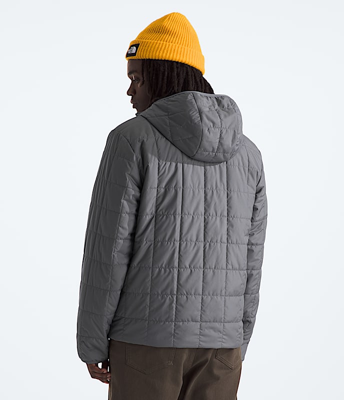 Mens Junction Insulated Hoodie TNF BACK