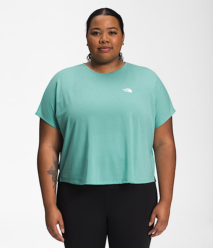 Women’s Plus Wander Crossback Short-Sleeve - 1