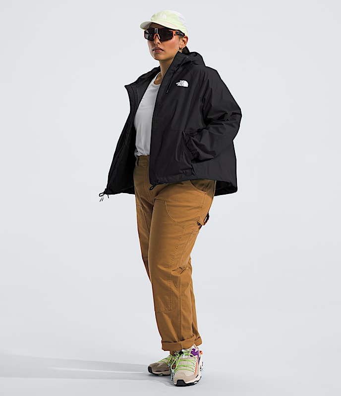 Womens Plus Antora Novelty Rain Jacket TNF HERO2