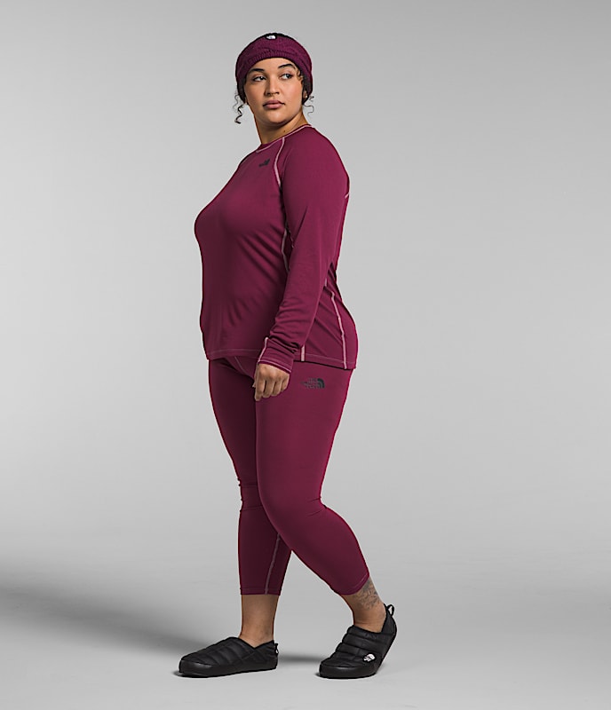 Womens Plus FD Pro 160 Crew TNF MODEL34