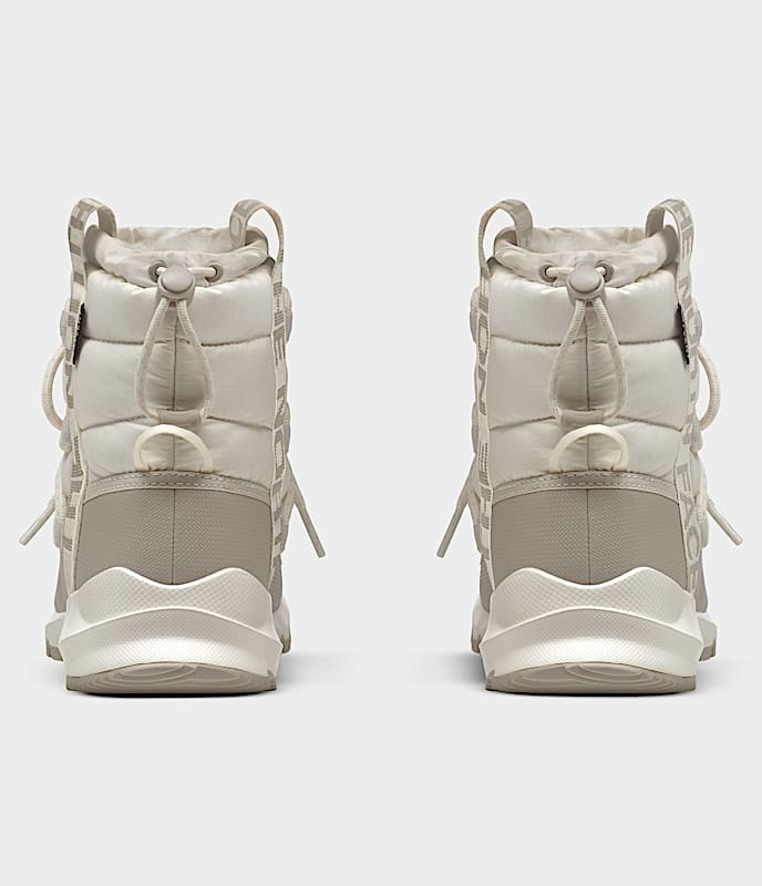 Womens THERMOBALL Lace Up Waterproof Boots TNF BACK