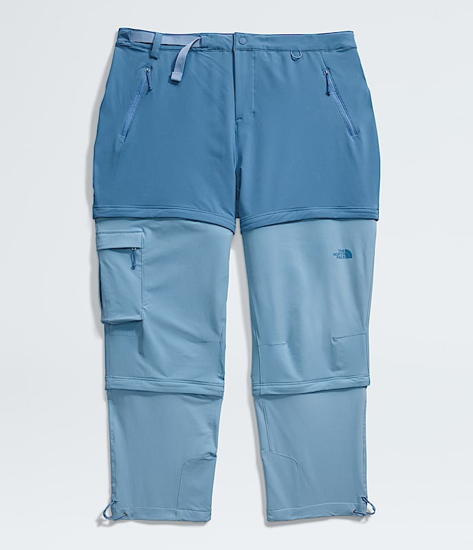 Womens Plus Bridgeway ZipOff Pants TNF ALTFRONT