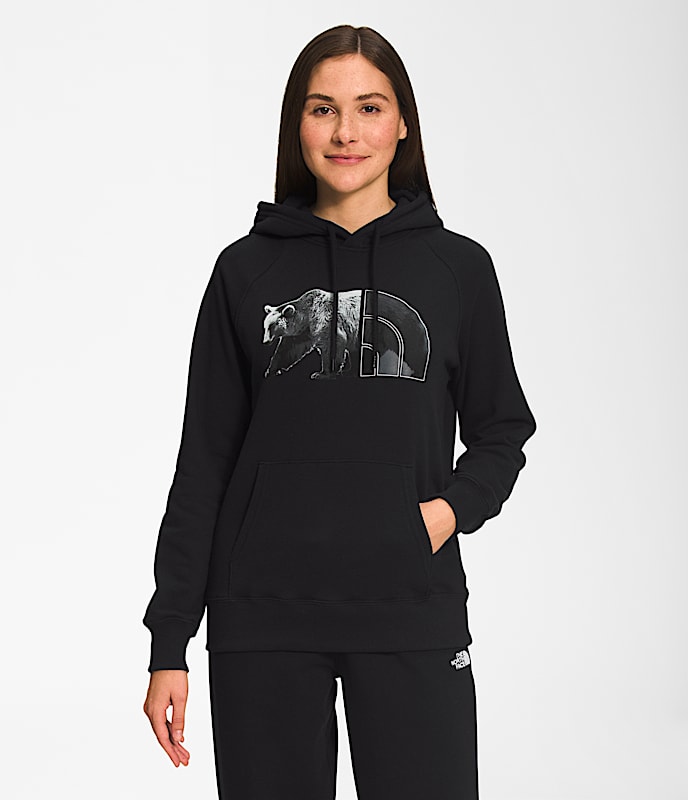 Womens TNF Bear Hoodie TNF Main