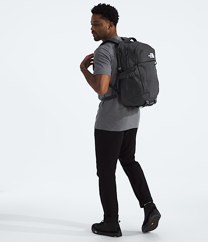 Recon Backpack TNF Asphalt Grey Light HeatherTNF Black MODELBACK
