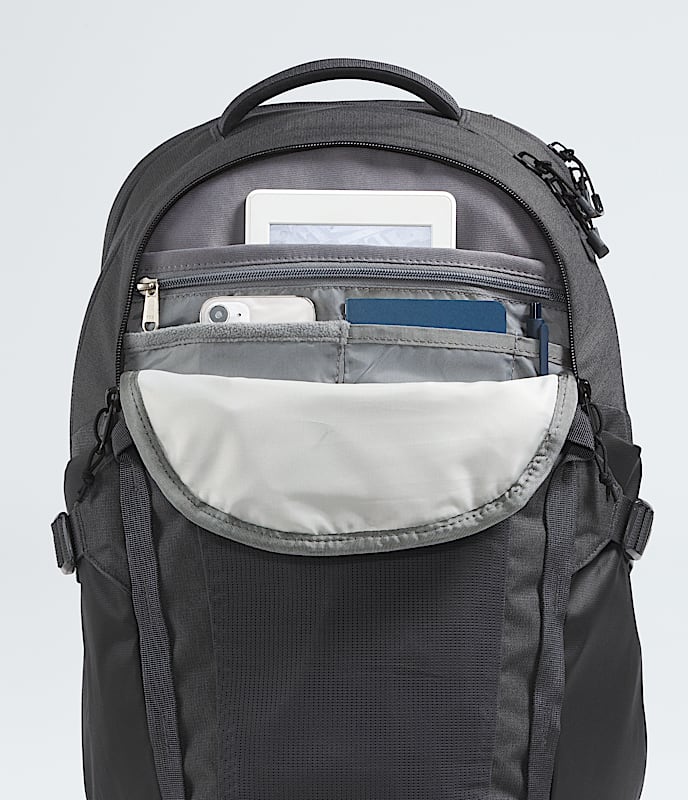 Recon Backpack TNF Asphalt Grey Light HeatherTNF Black DETAIL1