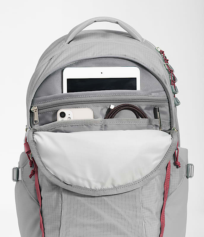 Womens Recon Backpack TNF Meld GrayWild Ginger DETAIL1