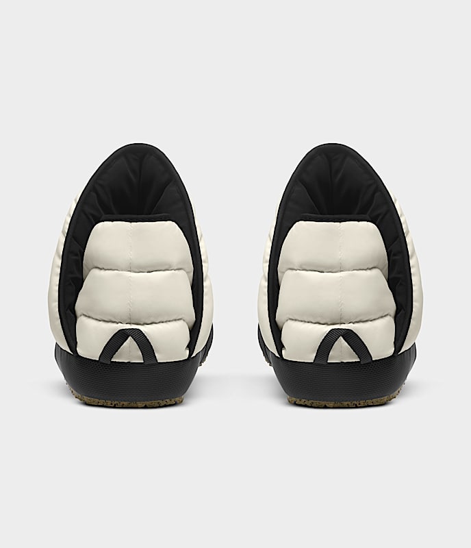 Womens THERMOBALL Traction Booties TNF Gardenia WhiteTNF Black BACK