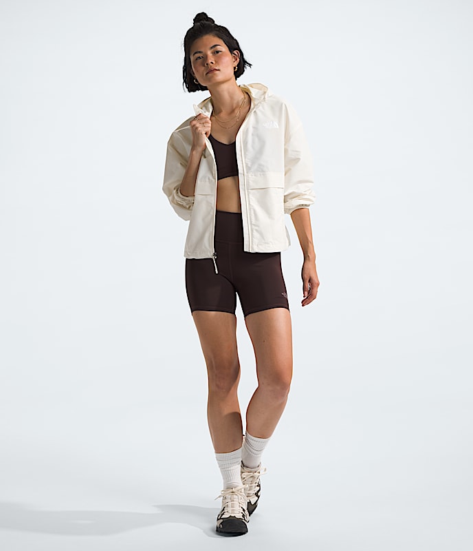 Womens TNF Easy Wind FullZip Jacket TNF HERO2