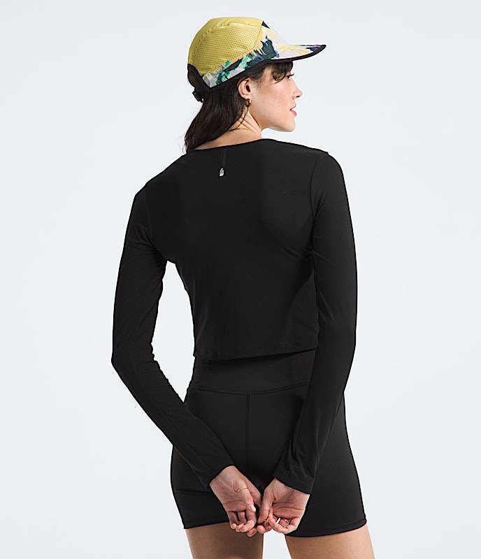 Womens Dune Sky LongSleeve TNF BACK