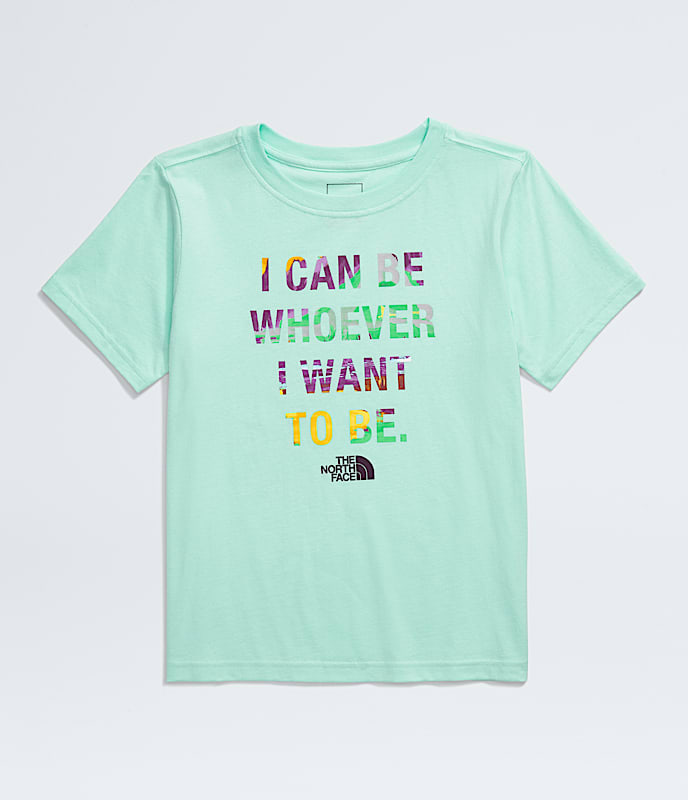 Girls ShortSleeve Graphic Tee TNF ALTFRONT