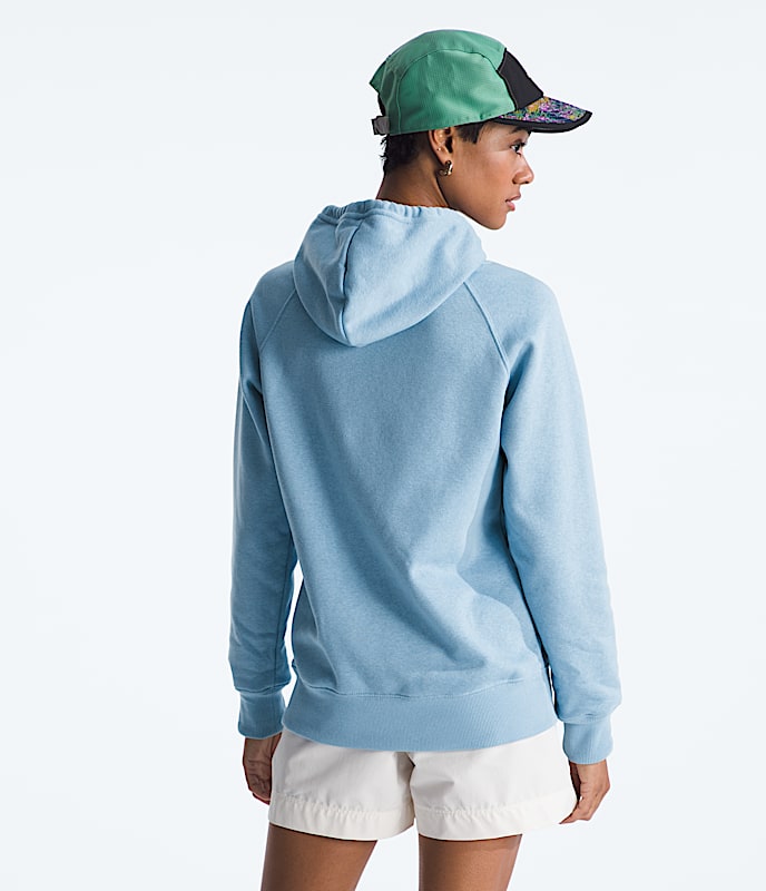 Womens Box Logo Hoodie TNF BACK