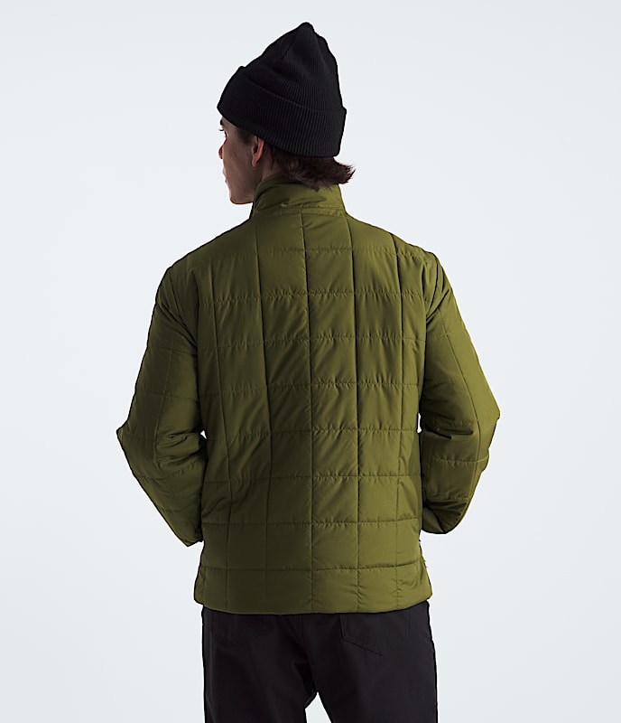 Mens Junction Insulated Jacket TNF Forest Olive BACK
