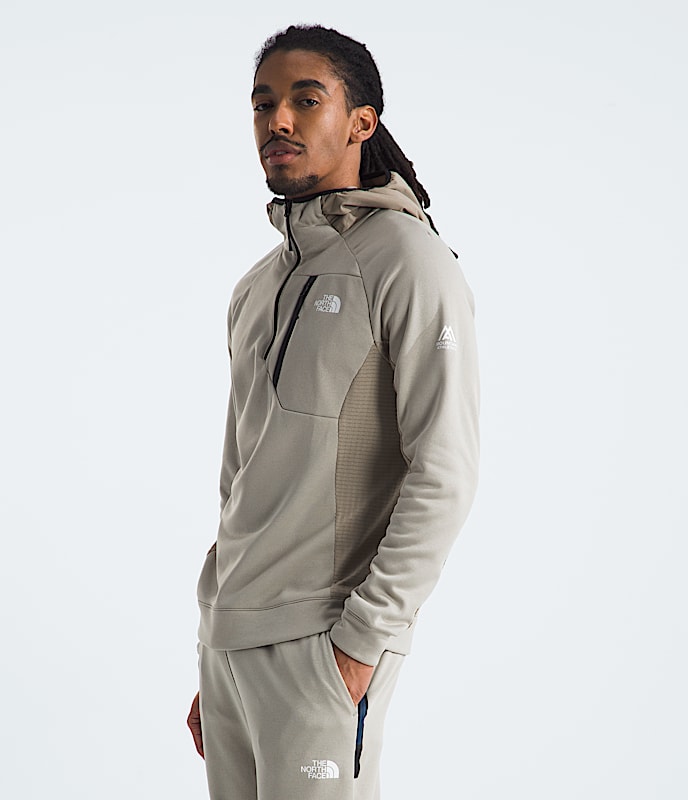 Mens Mountain Athletics Fleece Hoodie Zip TNF MODEL34