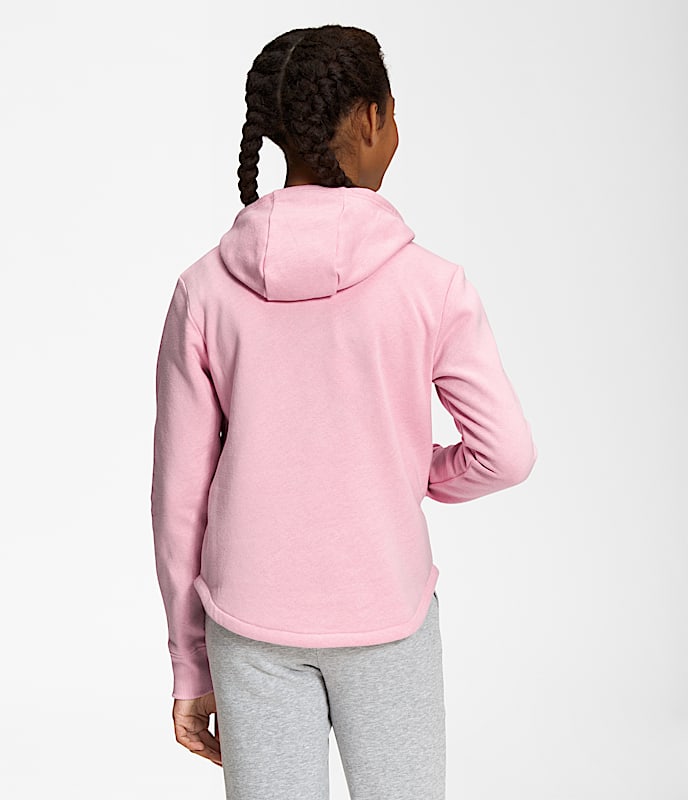 Girls Camp Fleece Pullover Hoodie TNF BACK