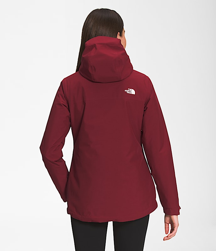 Manteau Carto Triclimate pour femmes TNF BACK