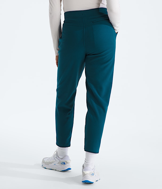 Womens Glacier Fleece Pants TNF BACK