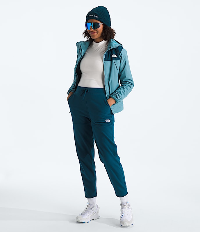 Womens Glacier Fleece Pants TNF HERO2