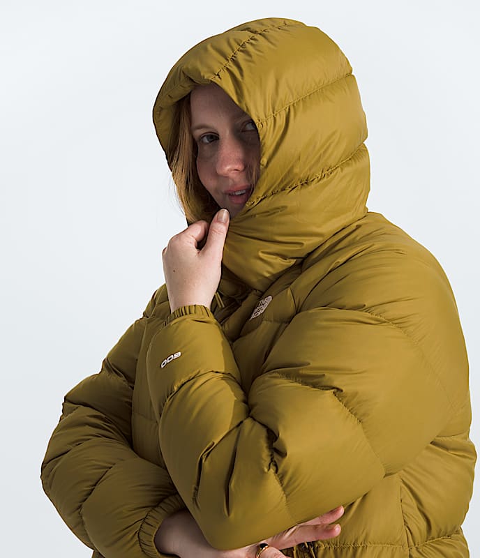 Womens Plus Hydrenalite Down Hoodie TNF MODELHOOD2