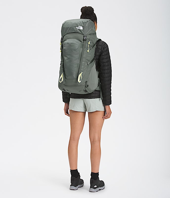 Womens Terra 55 Backpack TNF MODELBACK