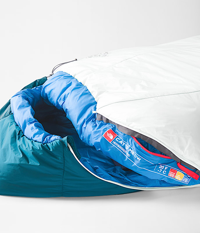 Cats Meow Sleeping Bag TNF DETAIL1
