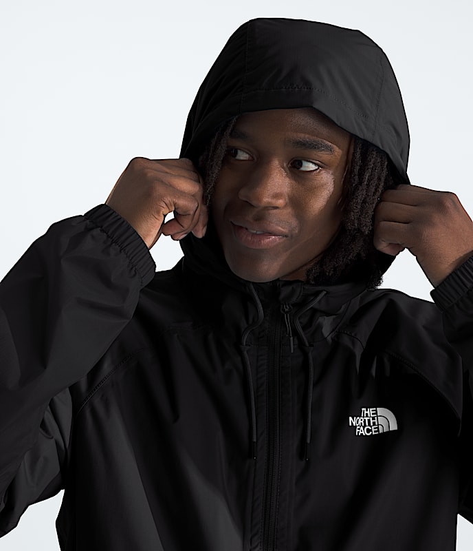 Mens Antora Rain Hoodie TNF MODELHOOD2