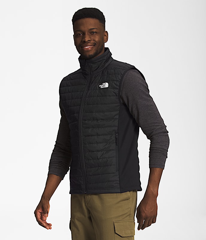 Mens Canyonlands Hybrid Vest TNF TNF Black MODEL34