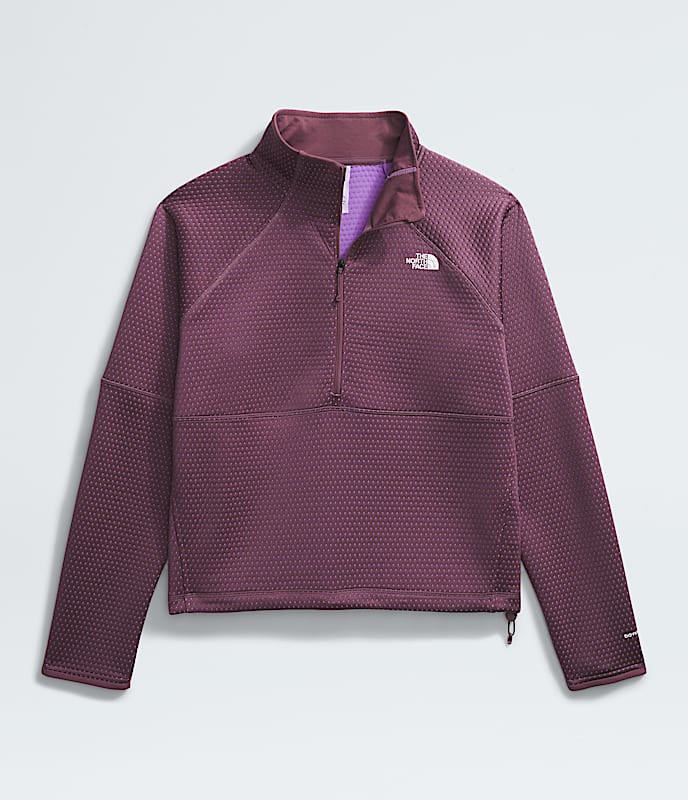 Womens DOTKNIT Thermal Zip TNF ALTFRONT