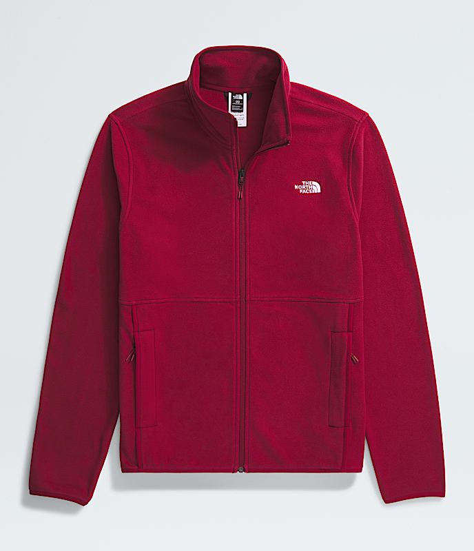 Mens Glacier Fleece Jacket TNF ALTFRONT