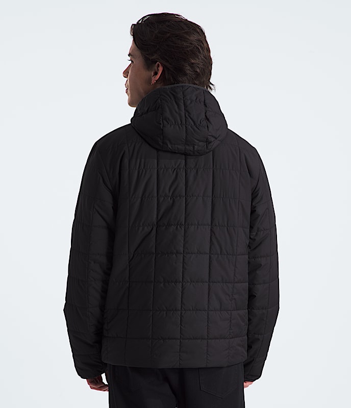 Mens Junction Insulated Hoodie TNF TNF Black BACK