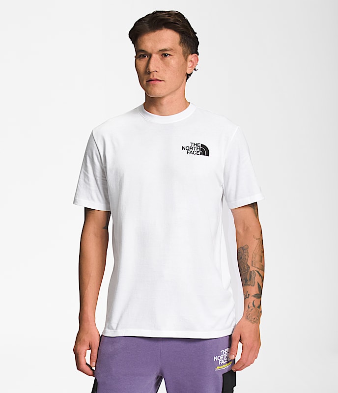 Mens ShortSleeve Box NSE Tee TNF BACK