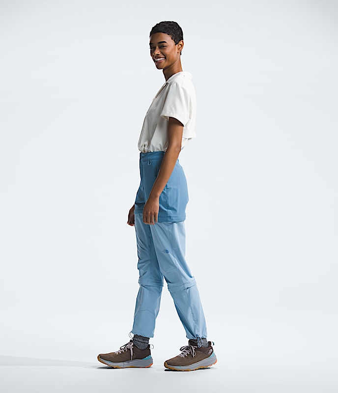 Womens Bridgeway ZipOff Pants TNF MODEL34