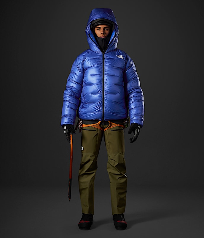 Mens Summit Series Pumori Down Parka TNF HERO2