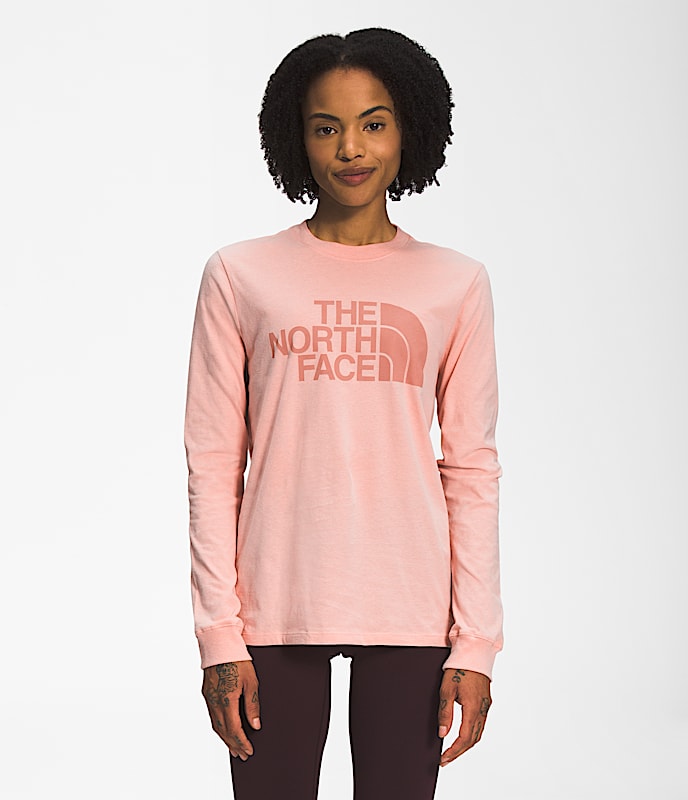 Womens LongSleeve Half Dome Tee TNF Main