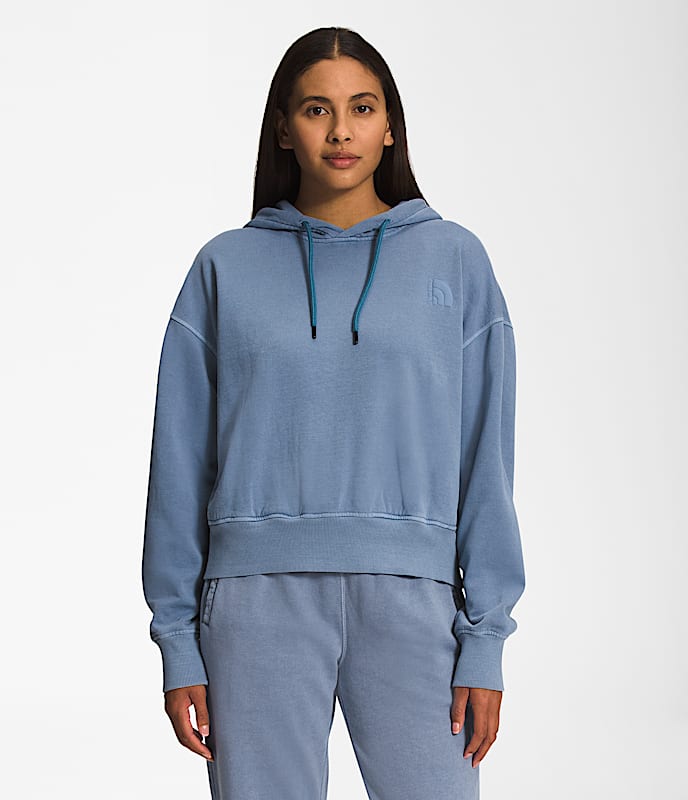 Womens Garment Dye Hoodie TNF Main