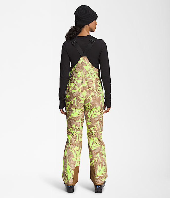 Womens Freedom Insulated Bibs TNF BACK