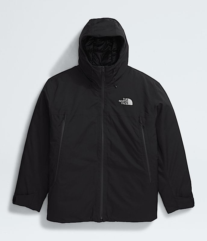 Mens Big TNF Range Down Hooded Jacket TNF ALTFRONT
