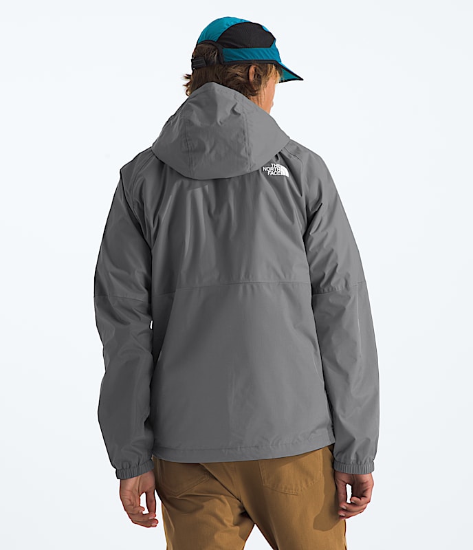 Mens Antora Rain Hoodie TNF BACK
