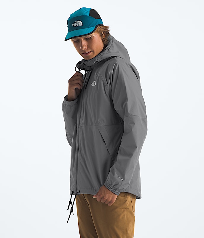Mens Antora Rain Hoodie TNF MODEL34