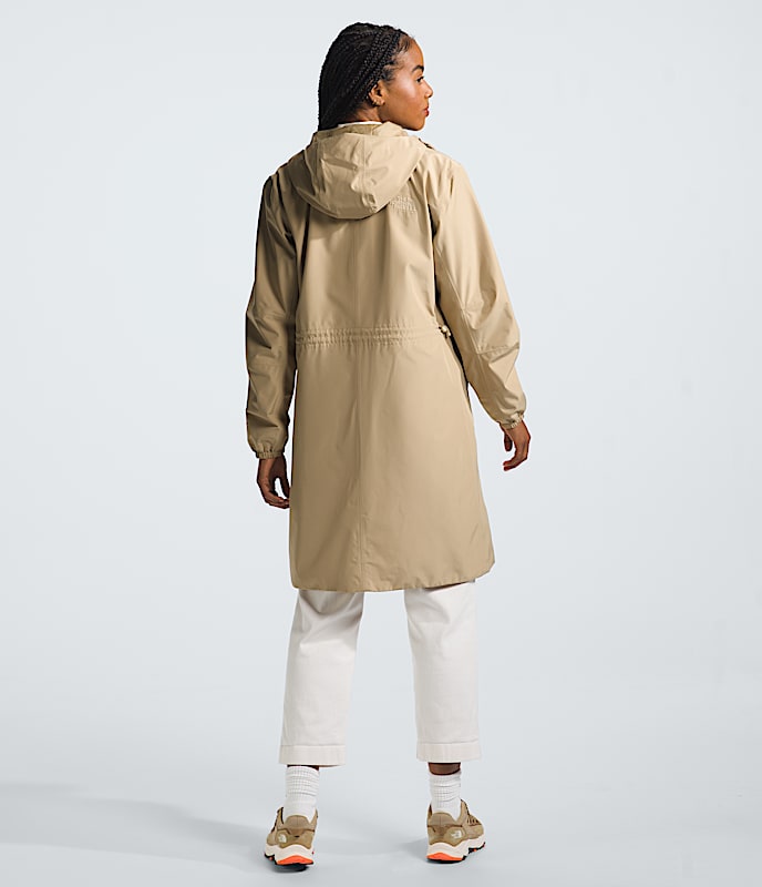 Womens Daybreak Rain Parka TNF BACK
