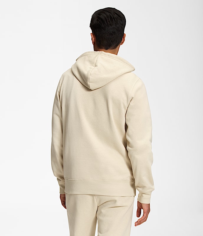 Mens Half Dome Pullover Hoodie TNF BACK