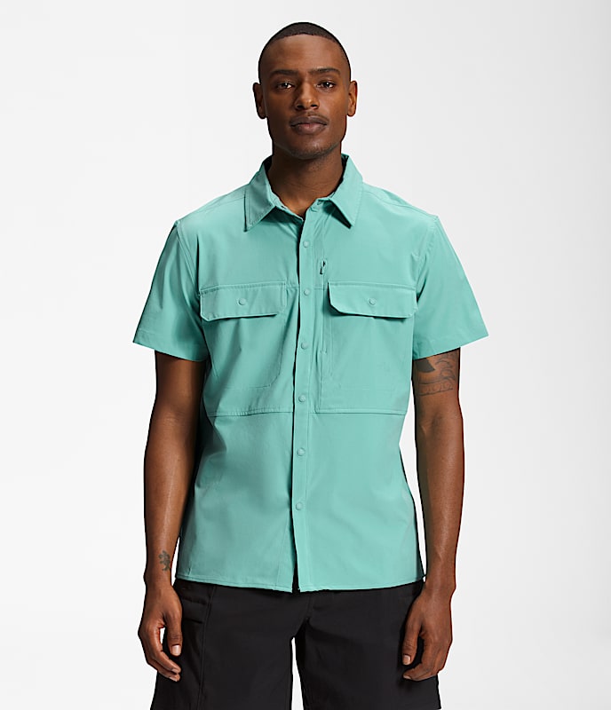 Mens Sniktau ShortSleeve Sun Shirt TNF Main