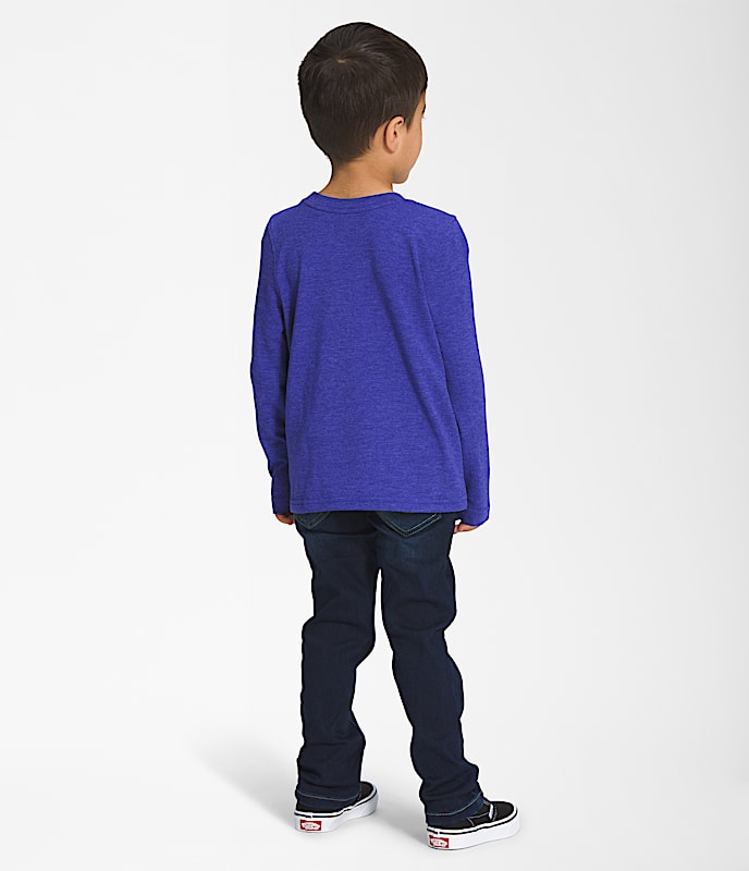 Kids’ Long-Sleeve Tri-Blend Graphic Tee - 2