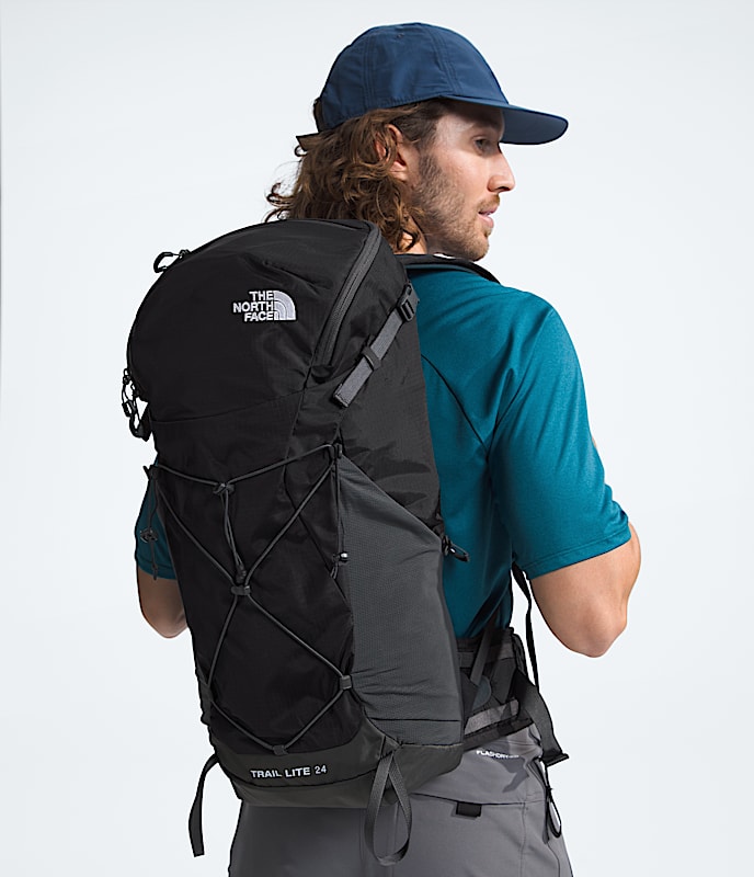 Trail Lite 24 Backpack TNF TNF BlackAsphalt Grey MODELBACK