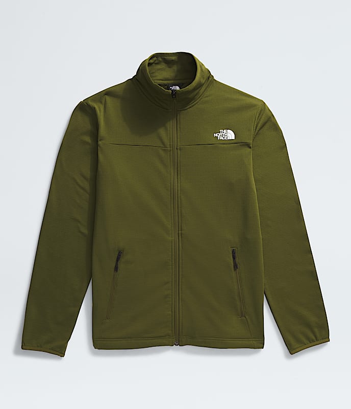 Men’s Cedar Trail Grid Fleece Full-Zip Jacket - 5