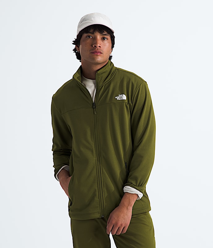 Men’s Cedar Trail Grid Fleece Full-Zip Jacket - 1