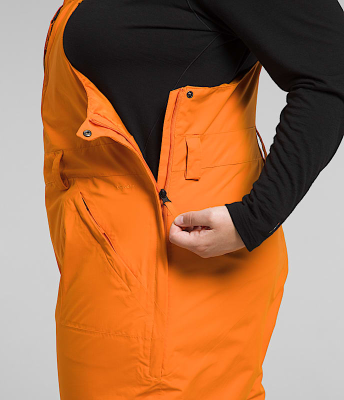 Womens Plus Freedom Bibs TNF ALT1