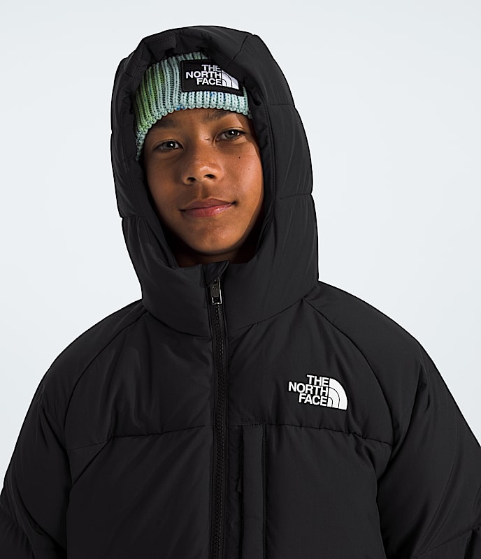 Boys North Down Hooded Jacket TNF MODELHOOD2